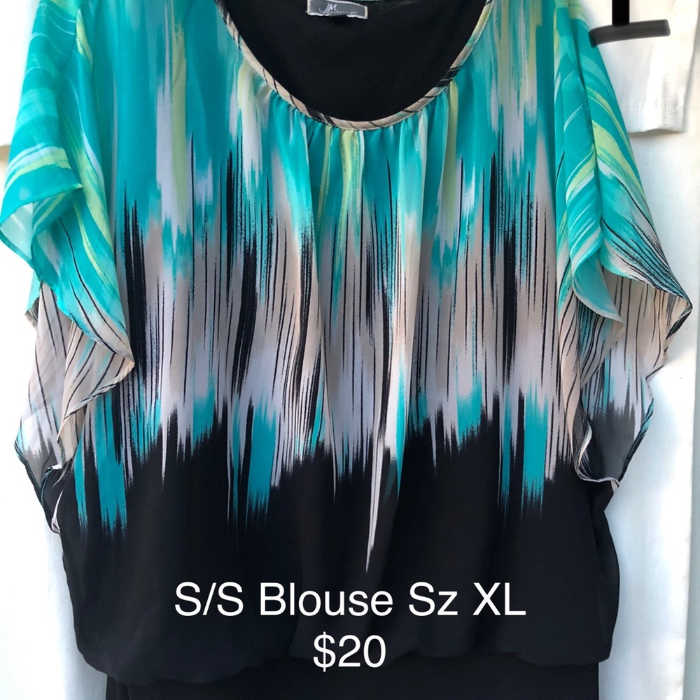 Macys JM Collection Blouse Sz XL